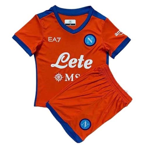 Camiseta Napoli Niño 3rd 2021-2022